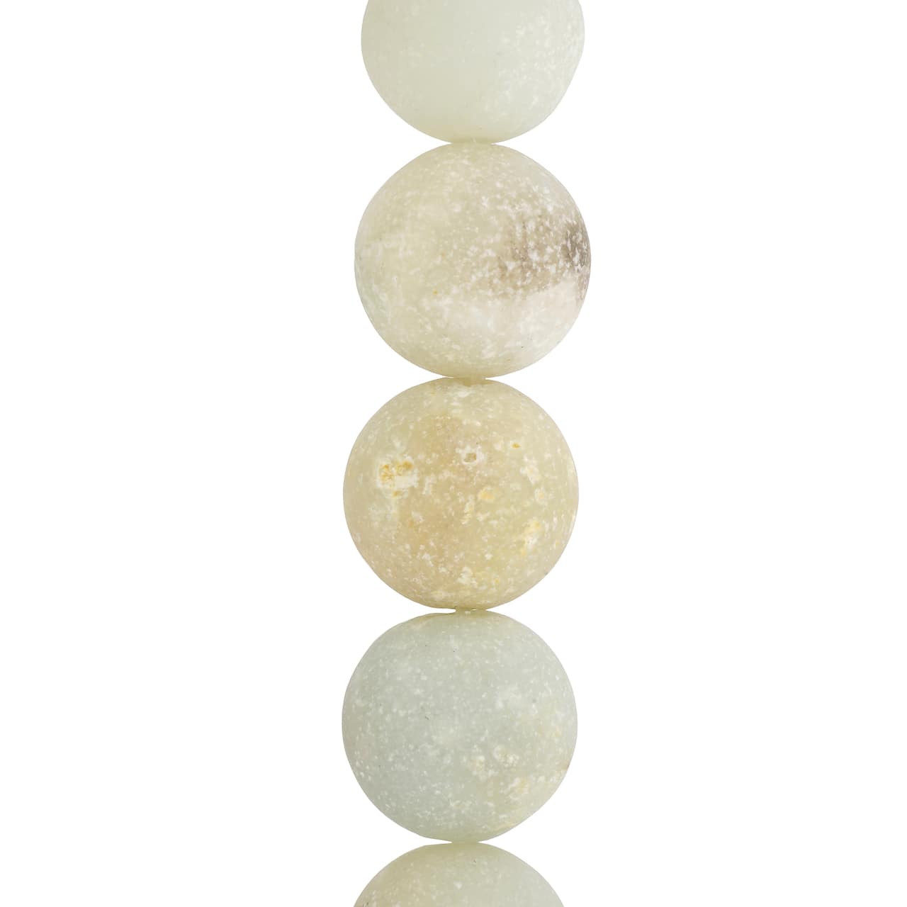 12 Pack: Matte Amazonite Round Beads by Bead Landing™